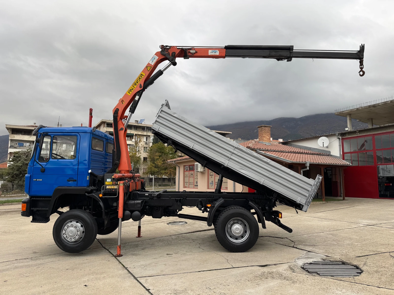 Man 17.232 Palfinger 8000 , 4x4  - изображение 2