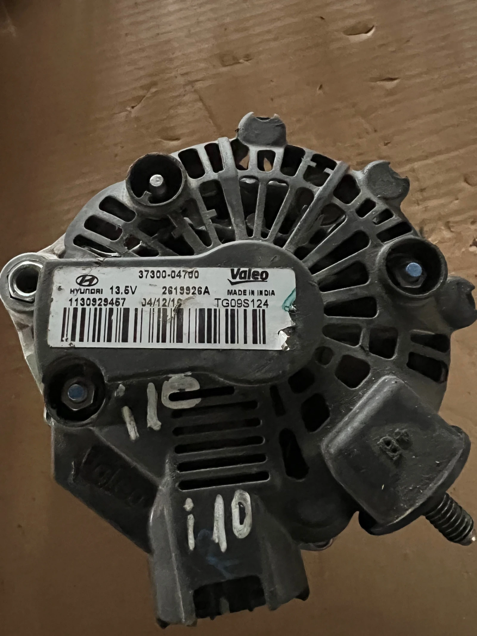 37300-04700  ���������� Hyundai i10 1.0i  37300-04700  13.5V  TG09S124 | Mobile.bg � ����������� 3