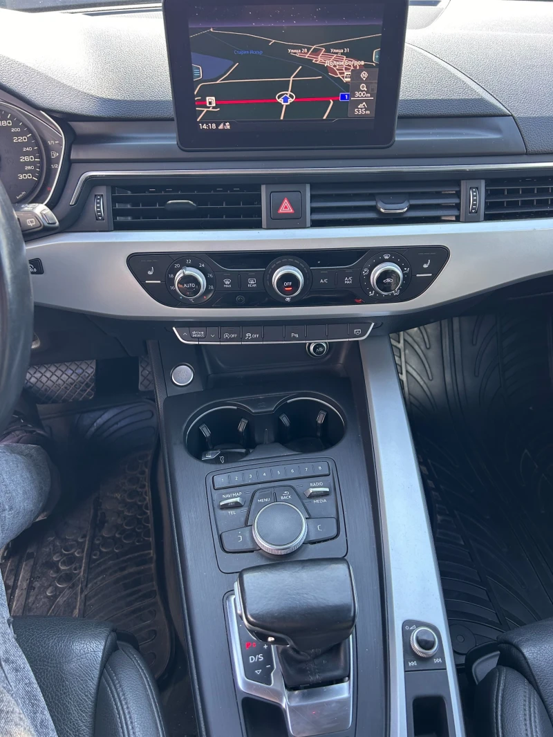 Audi A4 3.0TDI AVTOMAT/NAVI/KOJA EURO 6, снимка 15 - Автомобили и джипове - 51998679