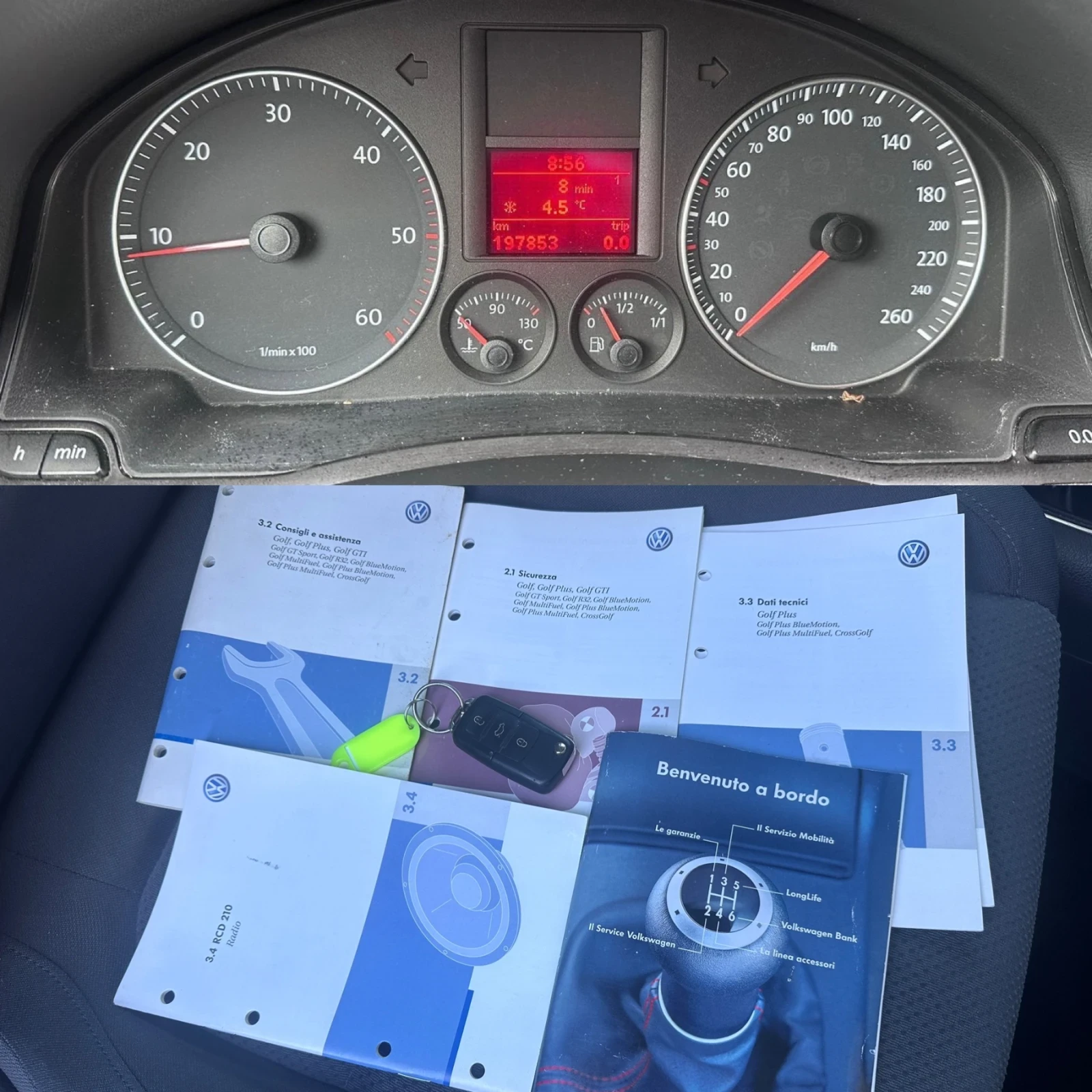 VW Golf Plus FaceLift - 1.9TDI -  КЛИМАТРОНИК, снимка 15 - Автомобили и джипове - 53823046