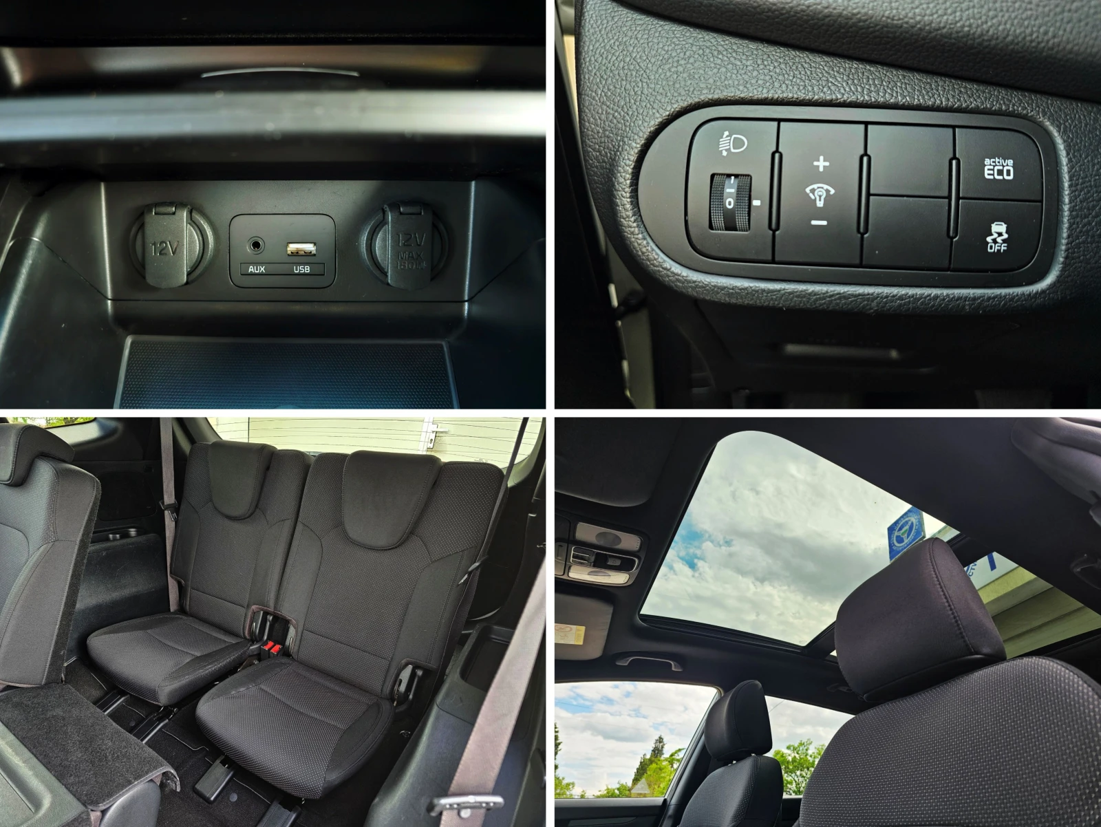 Kia Carens 1.7 CRDI PLATINUM 7-МЕСТНА, снимка 16 - Автомобили и джипове - 54633545