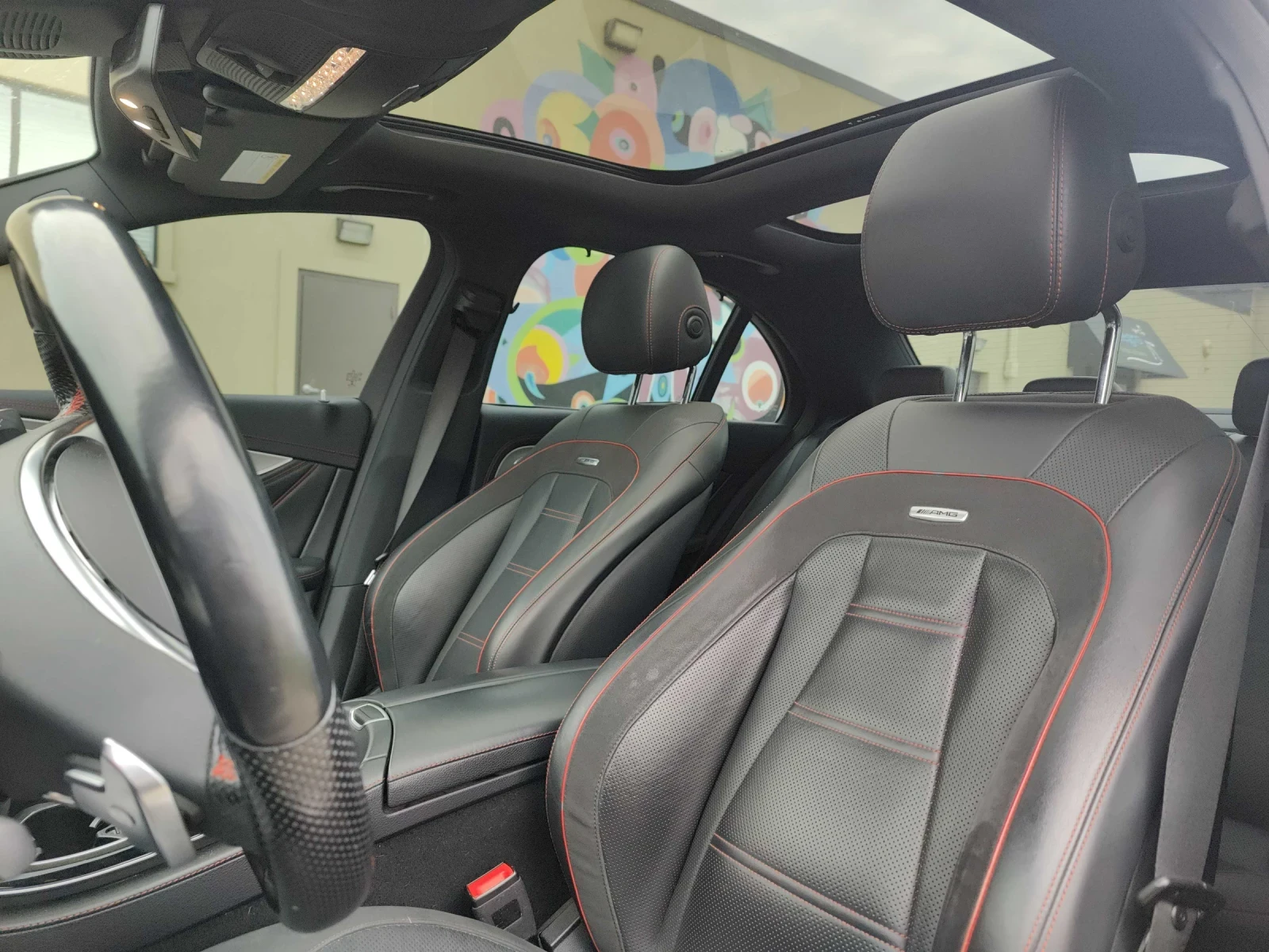 Mercedes-Benz E 43 AMG ДИСТРОНИК * ОБДУХВАНЕ * ПАНОРАМА * 360 * BURMESTER, снимка 11 - Автомобили и джипове - 54731822