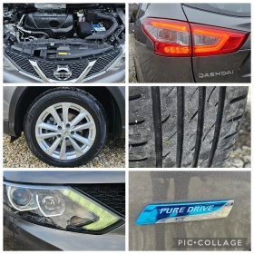 Nissan Qashqai 1, 5DCi-110кс* 2016г* LED* ЕВРО 6* НОВ ВНОС* ПЕРФЕ, снимка 14
