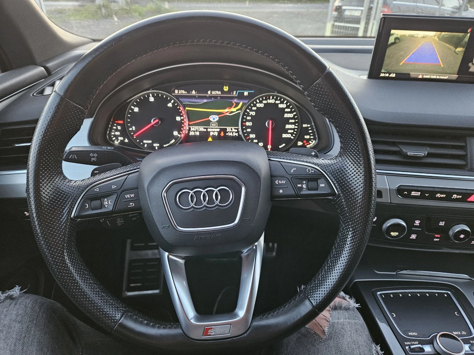 Audi Q7 3.0 TDI MATRIX S-LINE, снимка 14 - Автомобили и джипове - 54295571