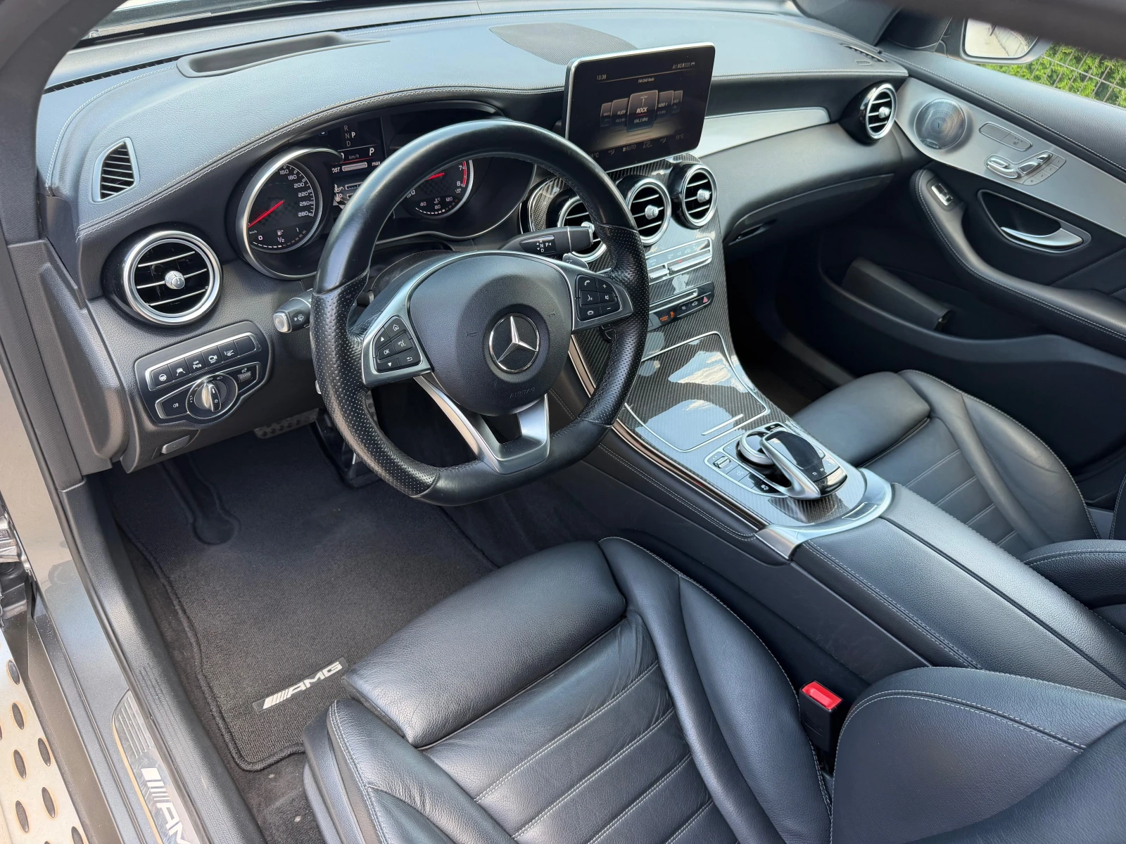 Mercedes-Benz GLC 43 AMG COUPE / HEAD UP / BURMESTER, снимка 8 - Автомобили и джипове - 55100994