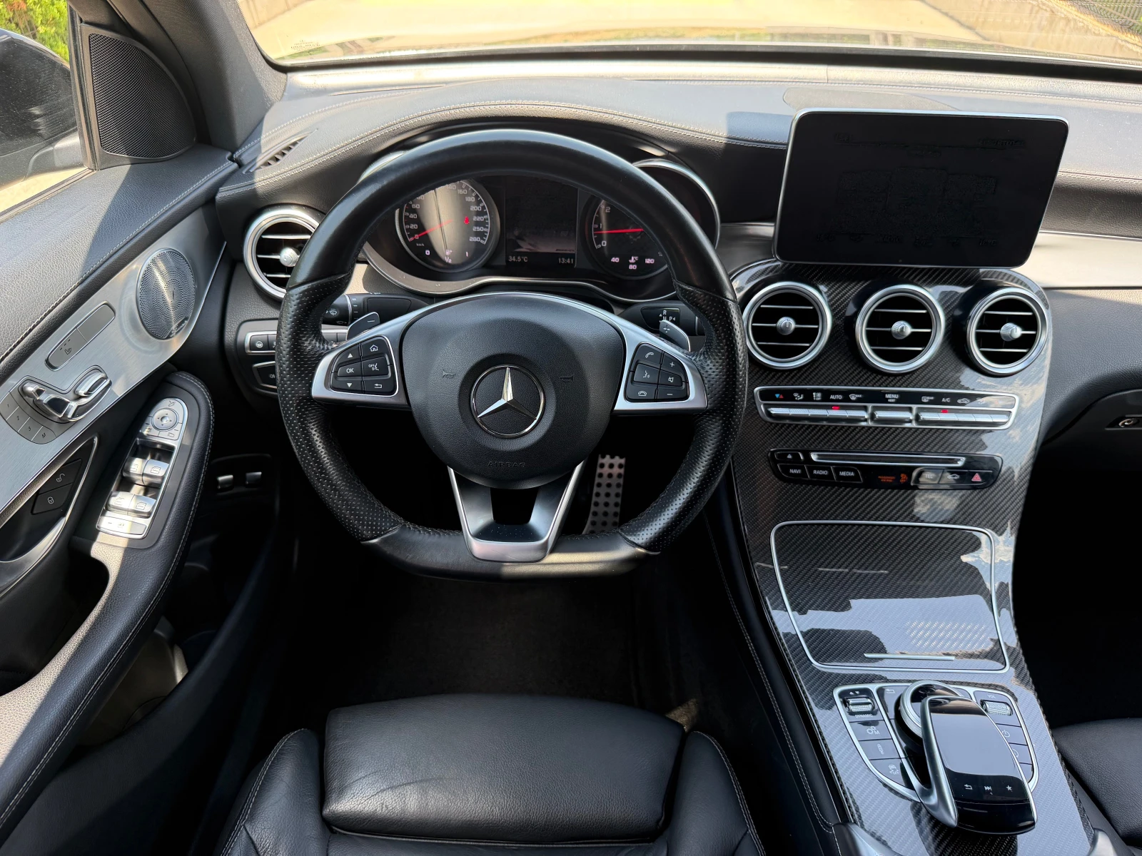 Mercedes-Benz GLC 43 AMG COUPE / HEAD UP / BURMESTER, снимка 13 - Автомобили и джипове - 55100994