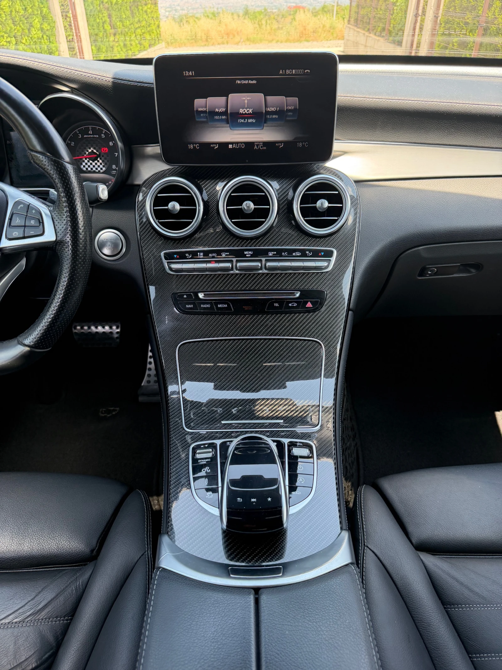 Mercedes-Benz GLC 43 AMG COUPE / HEAD UP / BURMESTER, снимка 12 - Автомобили и джипове - 55100994