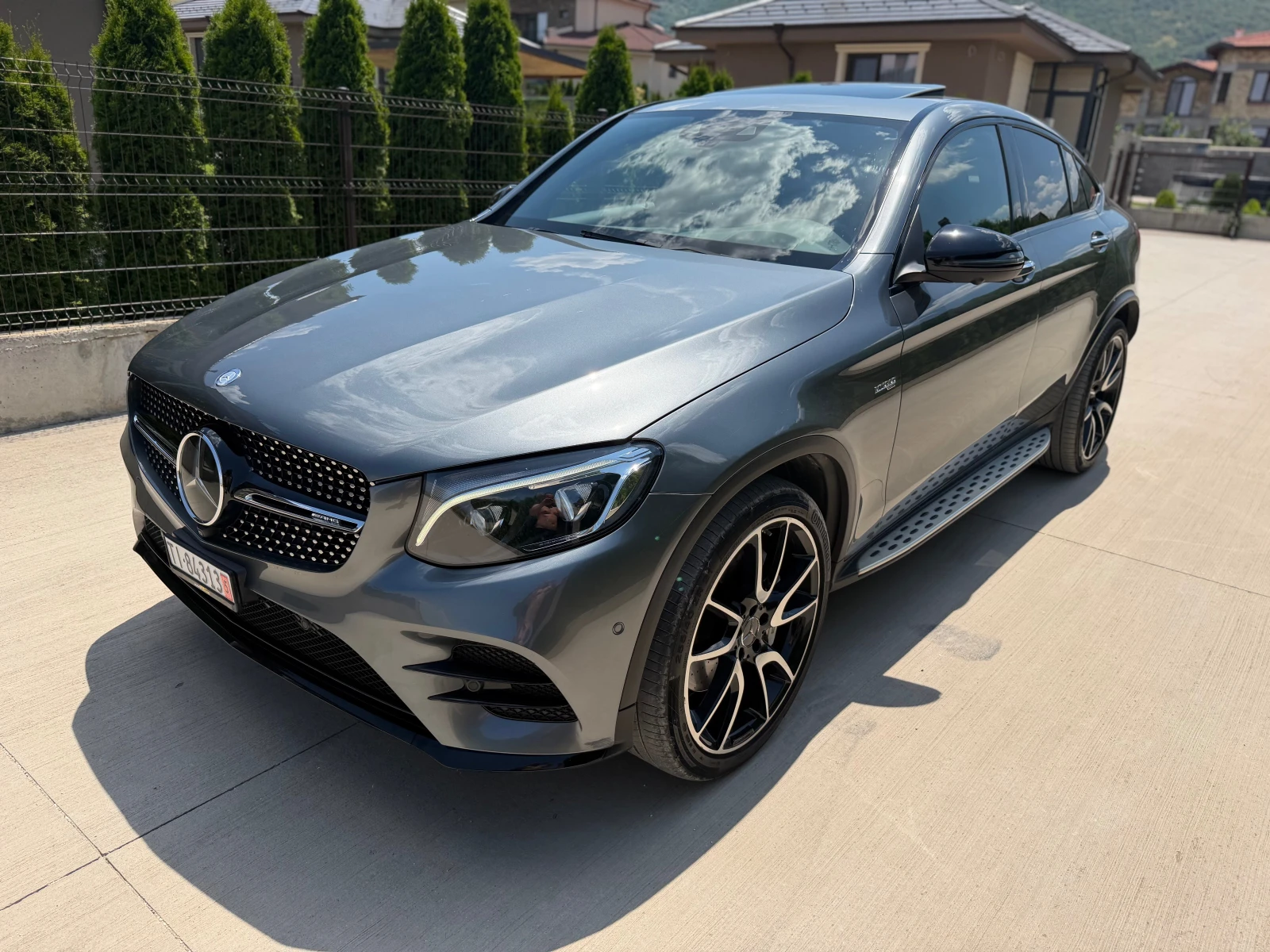 Mercedes-Benz GLC 43 AMG COUPE / HEAD UP / BURMESTER, снимка 2 - Автомобили и джипове - 55100994