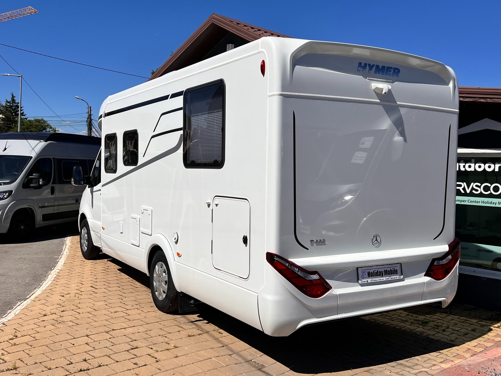 Кемпер HYMER / ERIBA S 695 Кралска спалня! 3500кг. - изображение 5