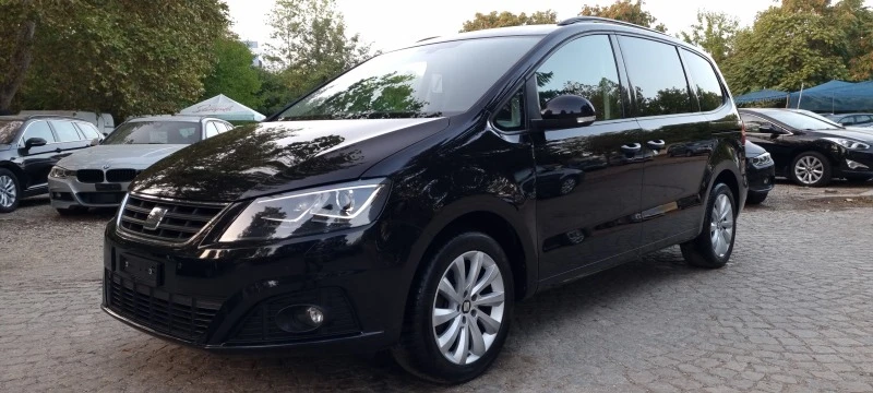 Seat Alhambra 2.0 TDI * 7МЕСТЕН* AVTOMAT* KEYLESSGO* NAVI* SWISS, снимка 1 - Автомобили и джипове - 42422188