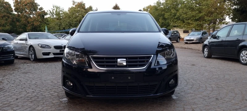 Seat Alhambra 2.0 TDI * 7МЕСТЕН* AVTOMAT* KEYLESSGO* NAVI* SWISS, снимка 2 - Автомобили и джипове - 42422188