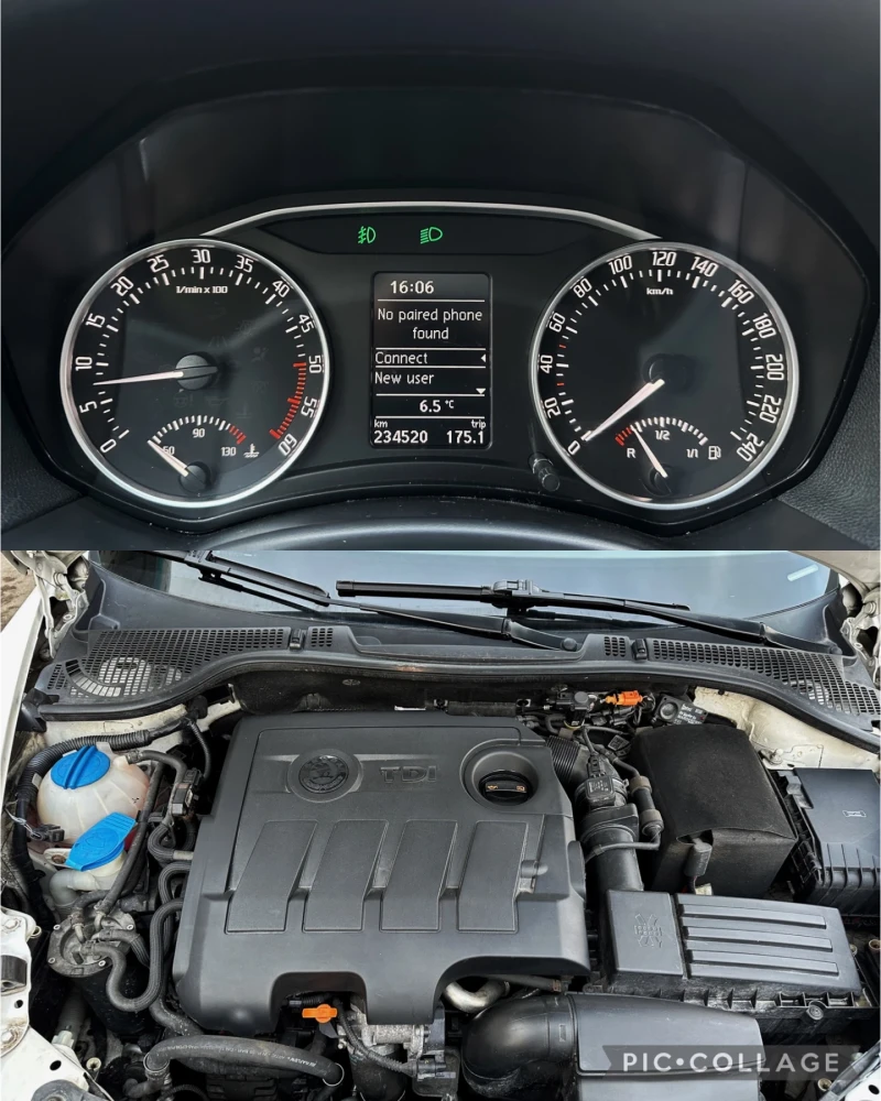 Skoda Octavia 1.6 TDI, снимка 11 - Автомобили и джипове - 48783232