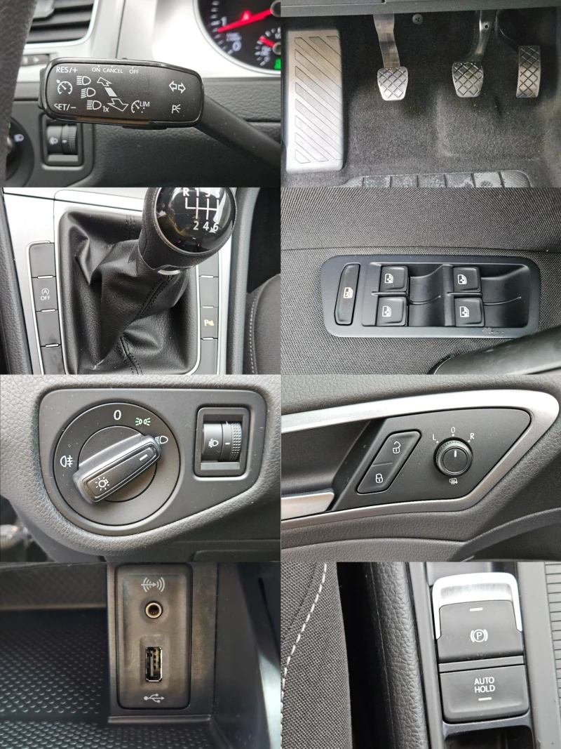 VW Golf 1.4TGI/CNG/6ск/ACC/NAVI/БЛУТУТ/EURO 6B/ТОП, снимка 11 - Автомобили и джипове - 53383139