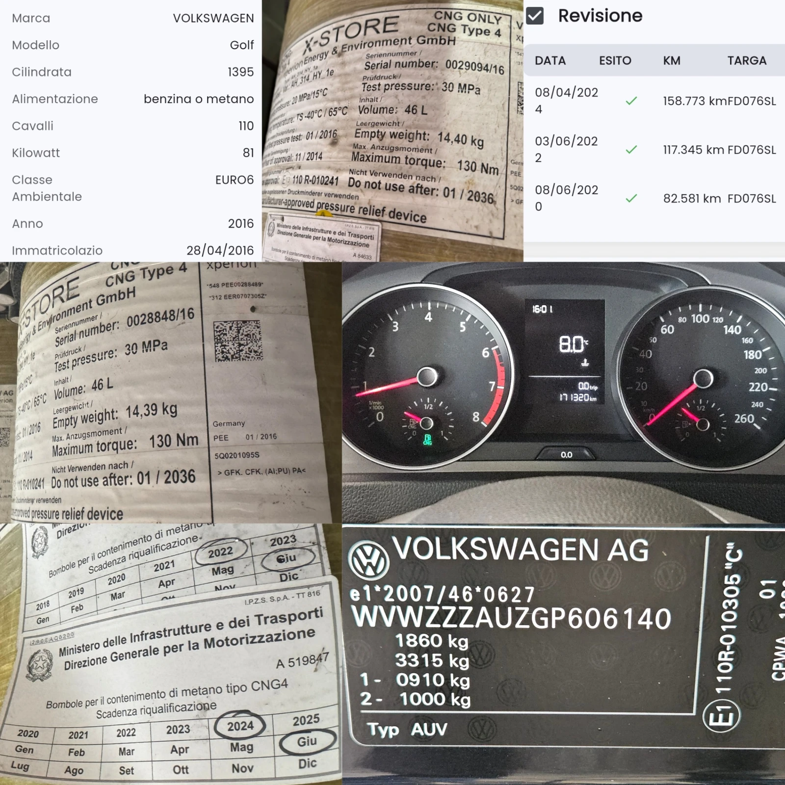 VW Golf 1.4TGI/CNG/6��/ACC/NAVI/������/EURO 6B/��� | Mobile.bg � ����������� 12