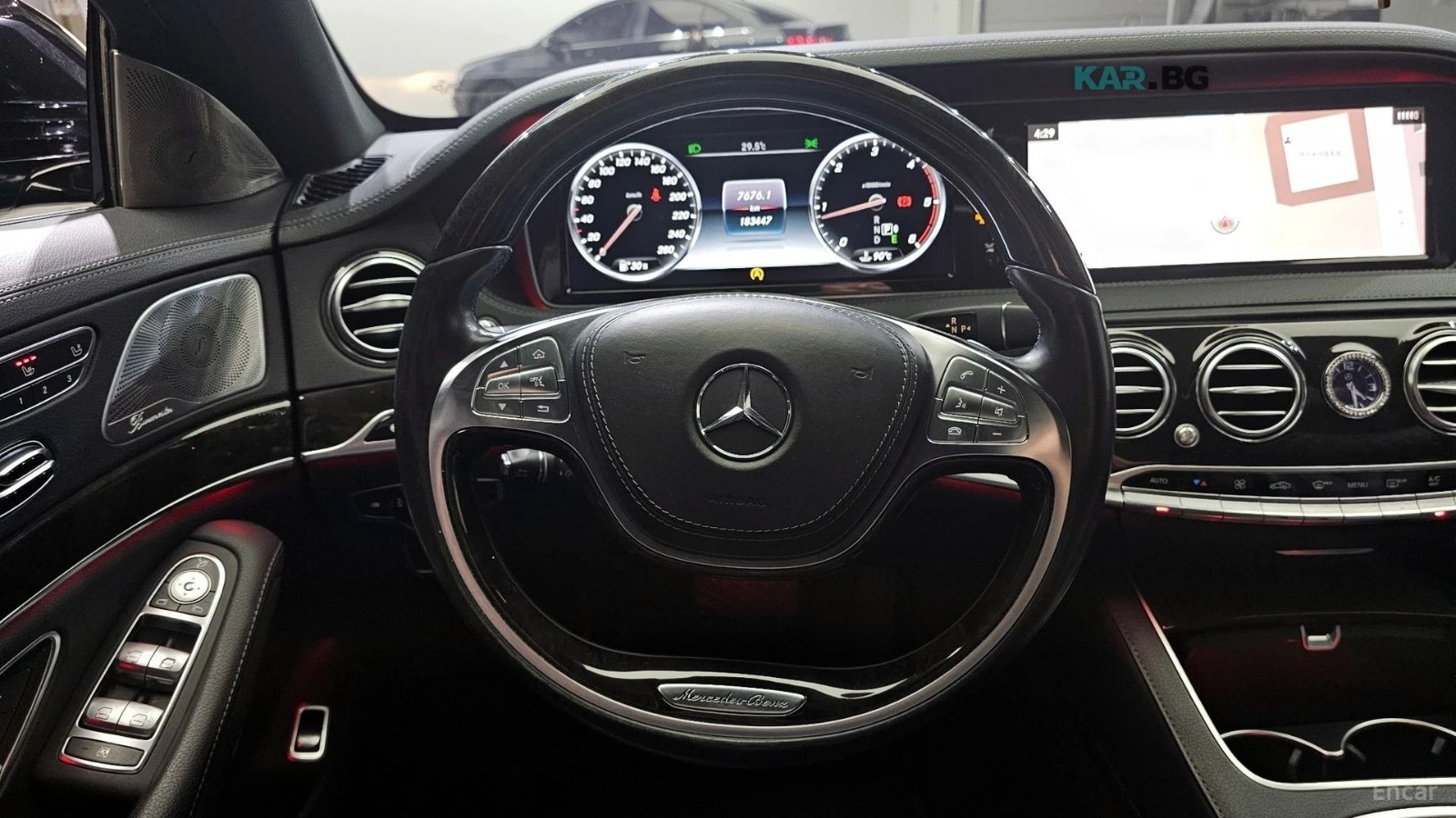 Mercedes-Benz S 350 4MATIC* BURMESTER* 360* ПОДГРЕВ* ОБДУХВАНЕ* ПАНОРА, снимка 12 - Автомобили и джипове - 55250014