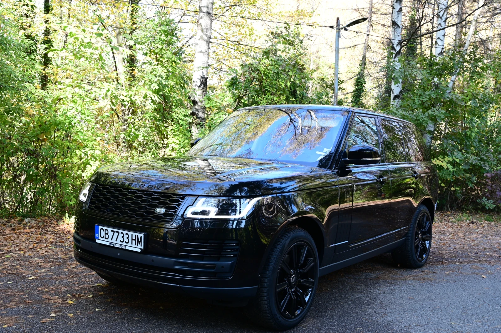 Land Rover Range rover Autobiography 3.0d 275HP Black Edition Matrix Pano | Mobile.bg � ����������� 2