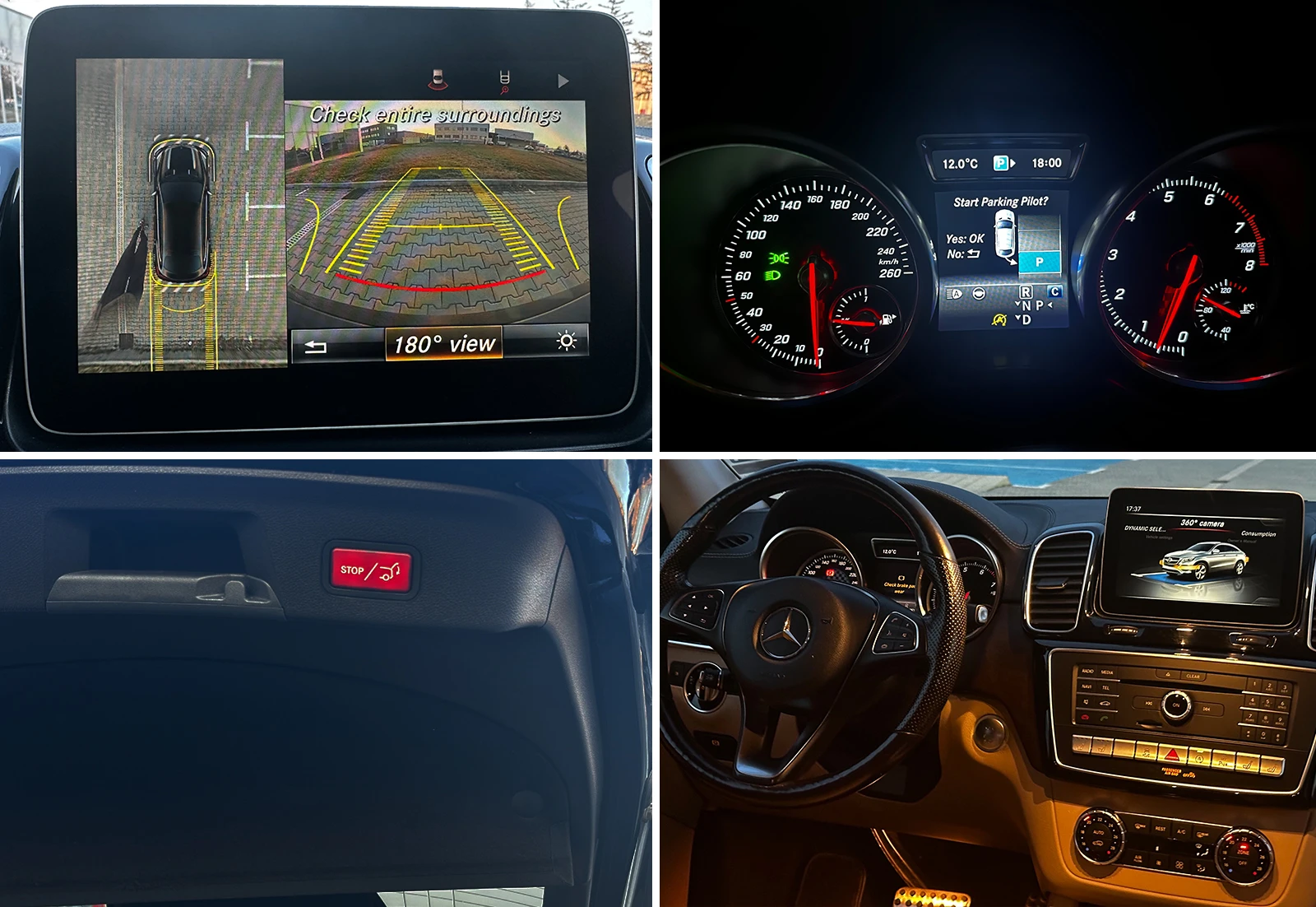 Mercedes-Benz GLE 43 AMG 4MATIC Coupé Night Package/ 360CAM/ ВС.ЕКСТРИ, снимка 16 - Автомобили и джипове - 54017686