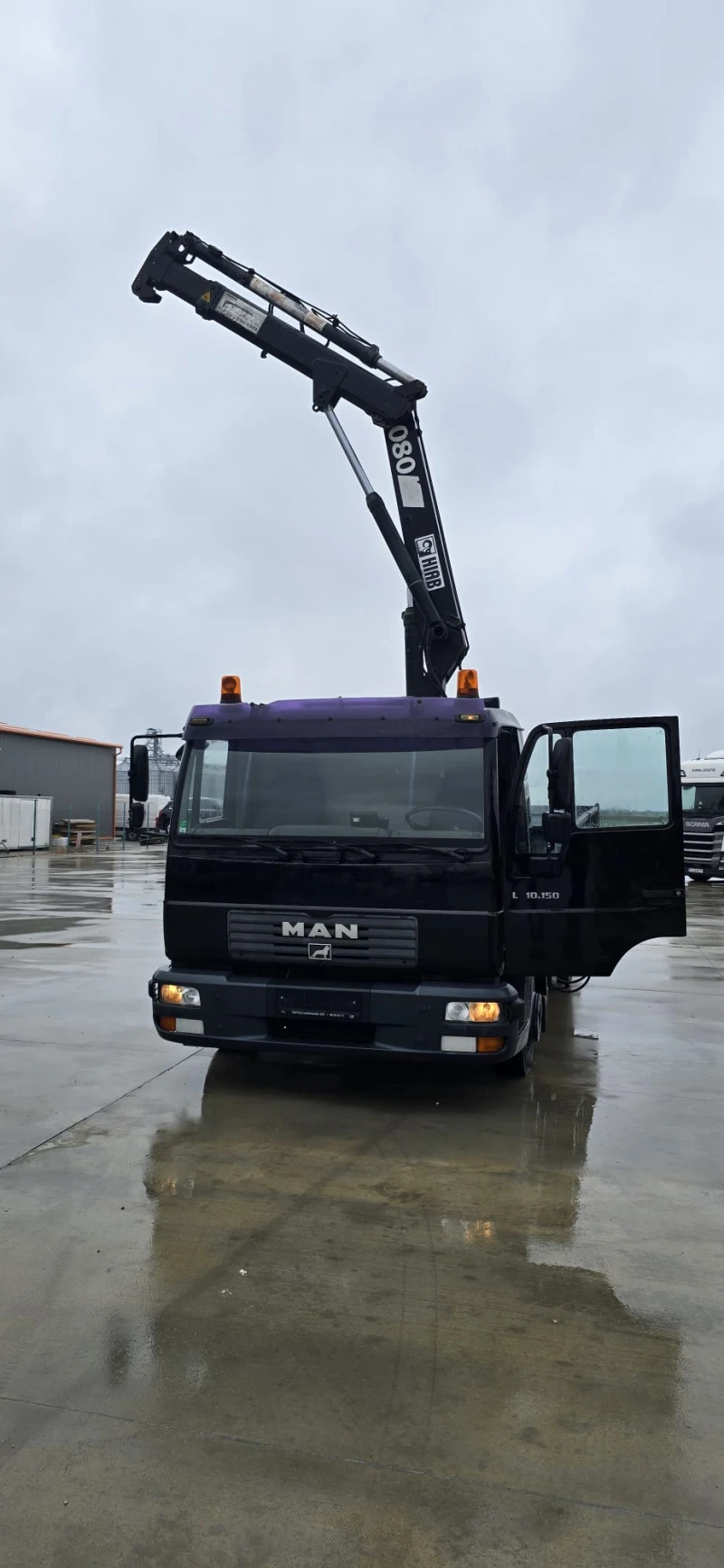 Man 10.150 с кран, снимка 9 - Камиони - 52365997