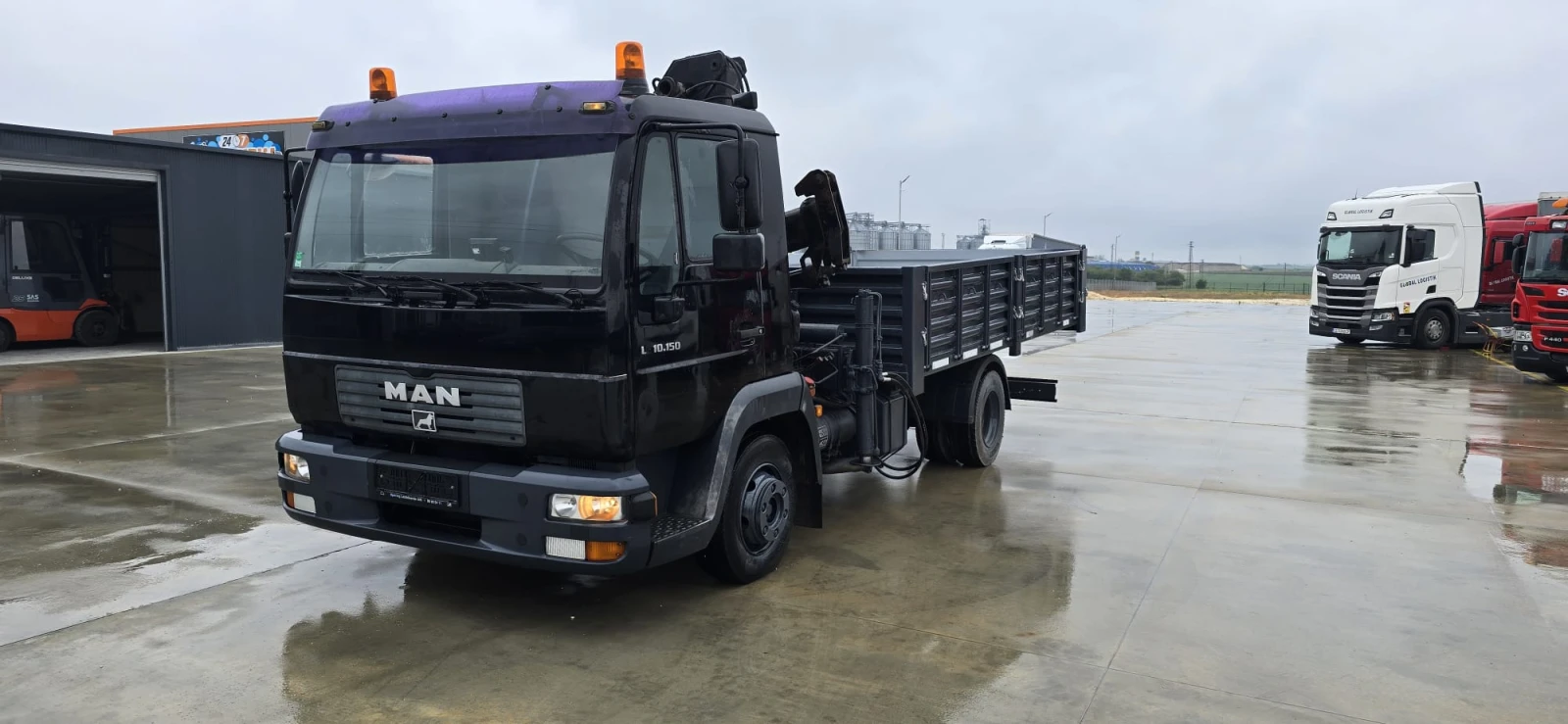Man 10.150 с кран - изображение 3