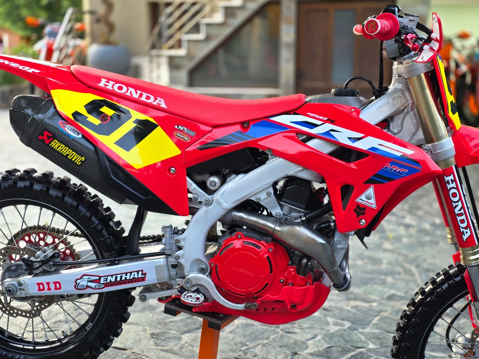 Honda Crf 450/СТАРТЕР/3 РЕЖИМА/ТРАКШЪН/ЛЪНЧ КОНТРОЛ/* ЛИЗИНГ - изображение 5