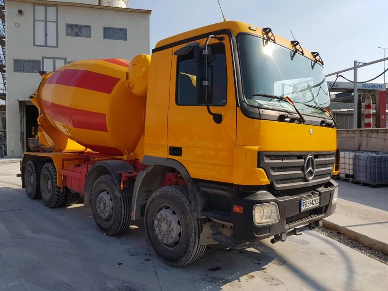 Бетон миксер Mercedes Actros , снимка 3 - Индустриална техника - 28299794