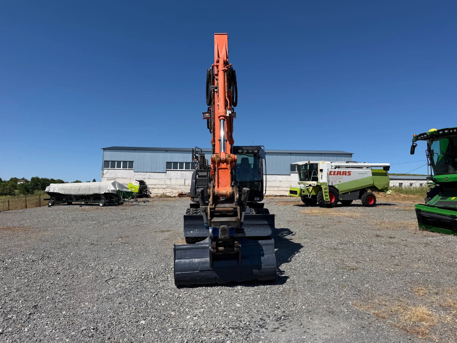 Багер Hitachi ZX 190 W-6 ЛИЗИНГ, снимка 2 - Индустриална техника - 53931369