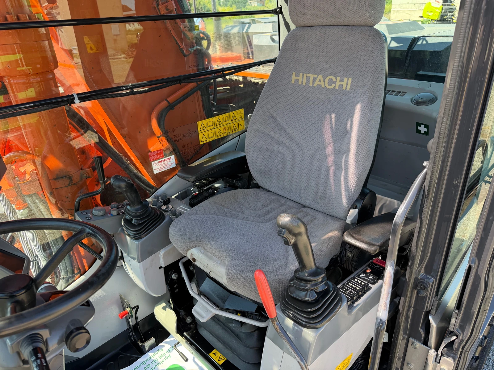 Багер Hitachi ZX 190 W-6 ЛИЗИНГ, снимка 12 - Индустриална техника - 53931369