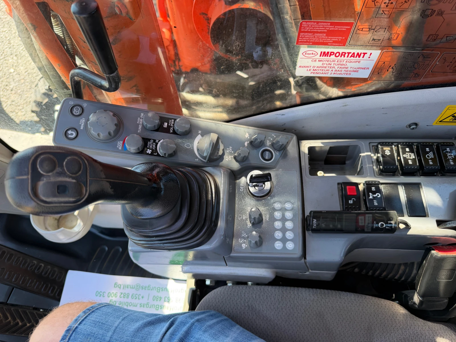 Багер Hitachi ZX 190 W-6 ЛИЗИНГ, снимка 13 - Индустриална техника - 53931369