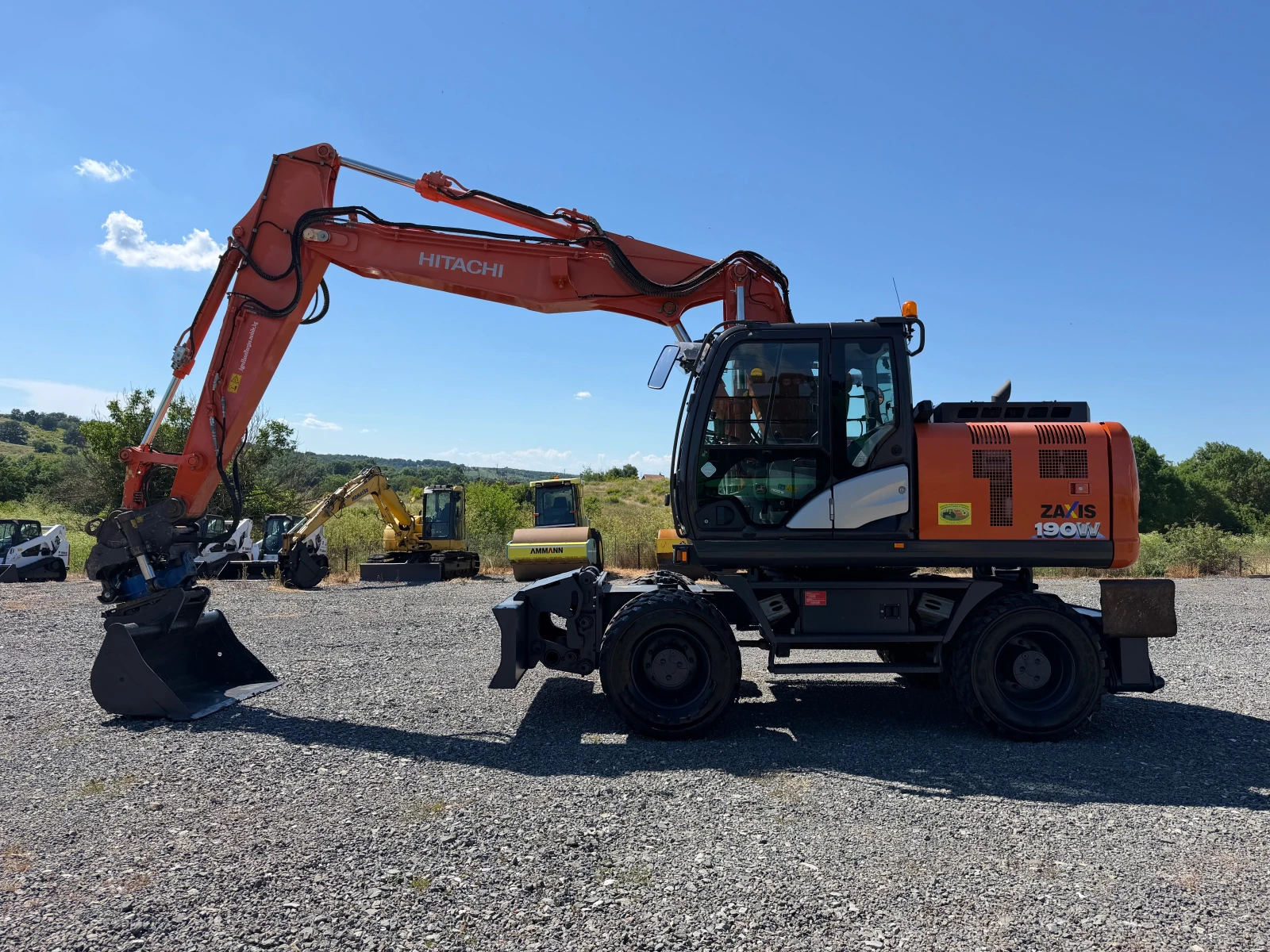 Багер Hitachi ZX 190 W-6 ЛИЗИНГ, снимка 4 - Индустриална техника - 53931369