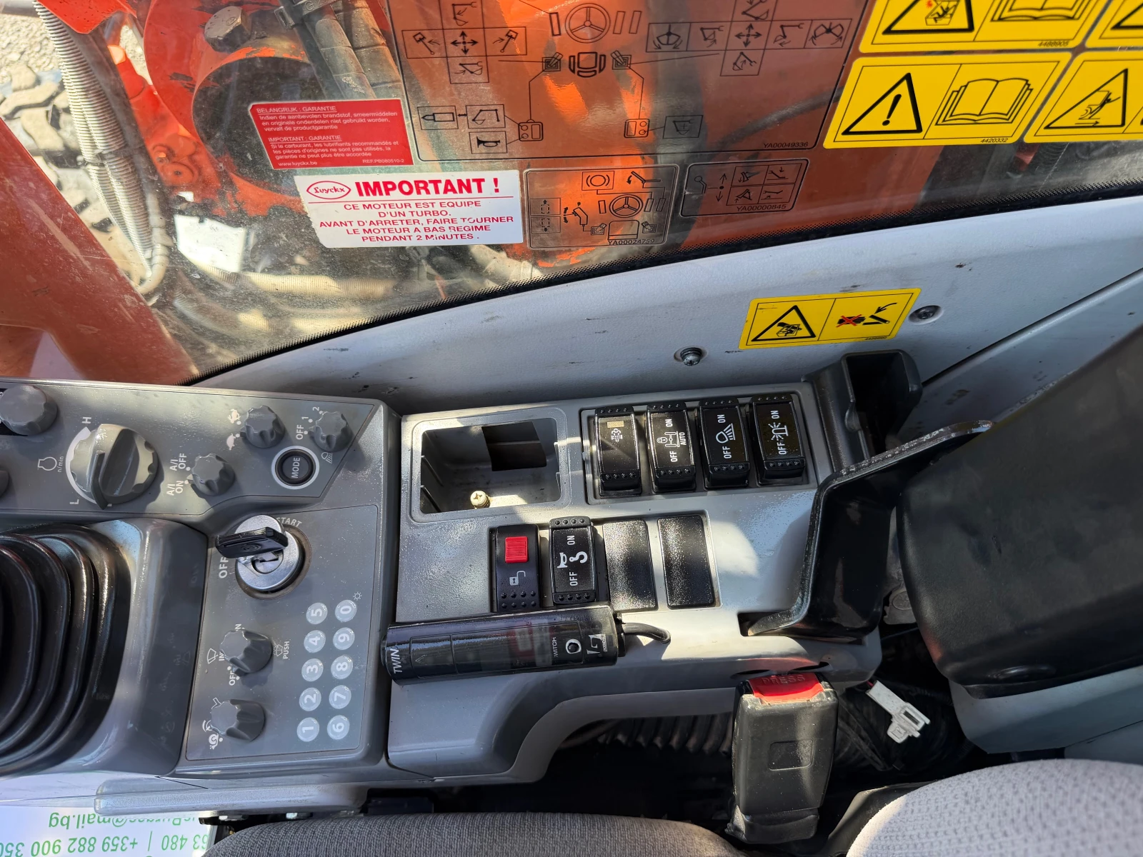 Багер Hitachi ZX 190 W-6 ЛИЗИНГ, снимка 14 - Индустриална техника - 53931369