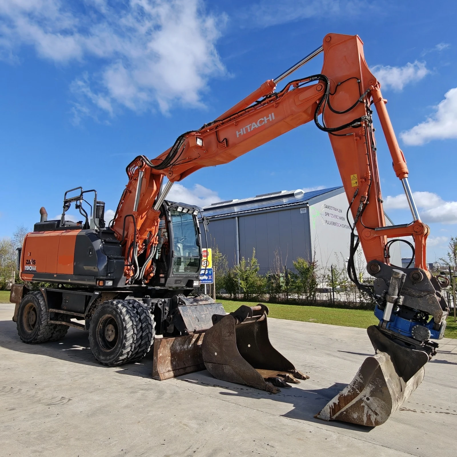 Багер Hitachi ZX 190 W-6 ЛИЗИНГ