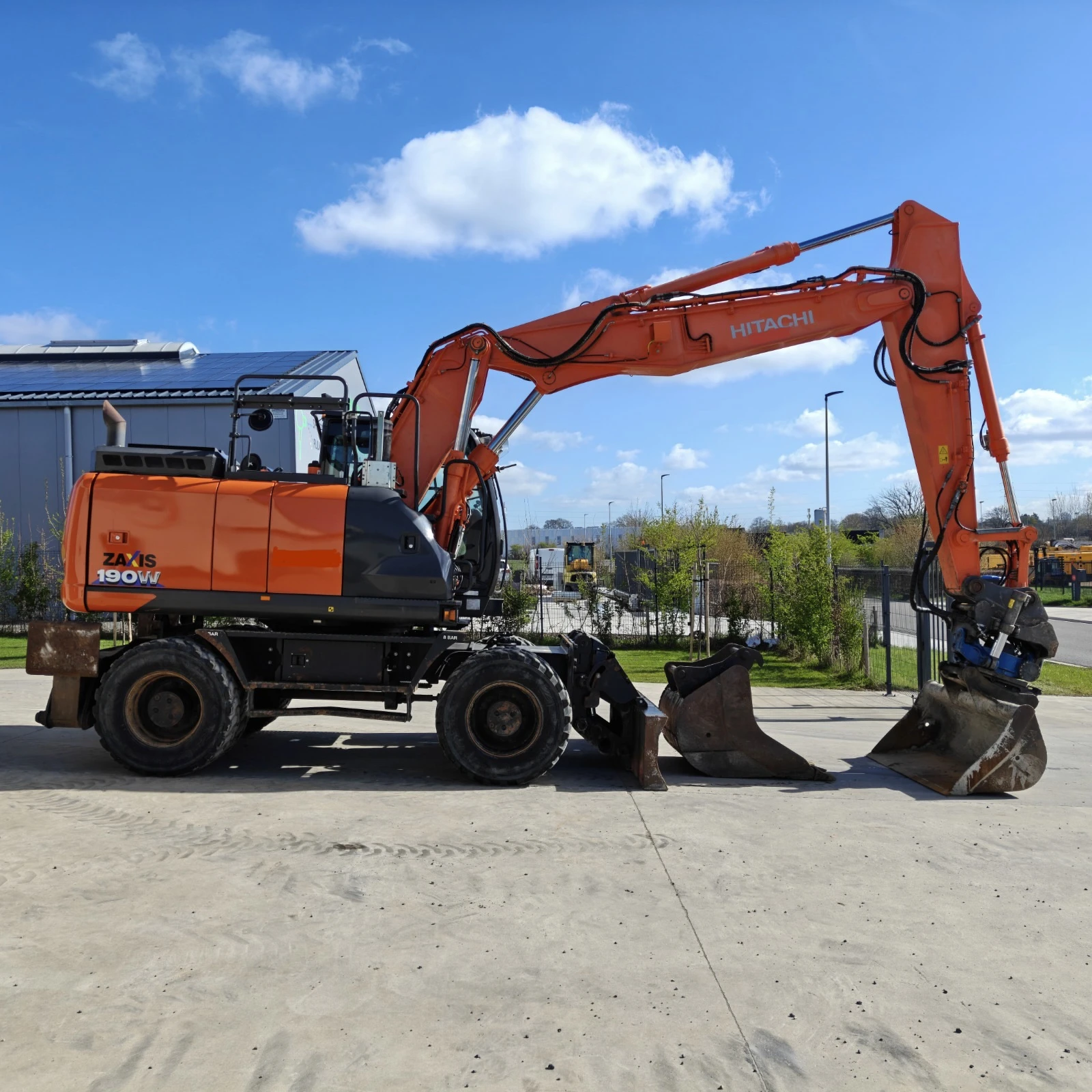 Багер Hitachi ZX 190 W-6 ЛИЗИНГ, снимка 5 - Индустриална техника - 53931369