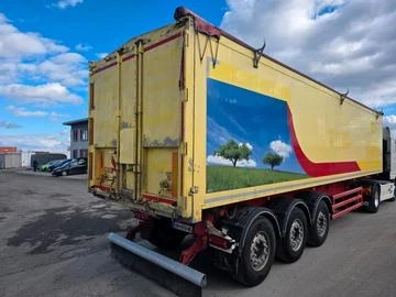 Полуремарке Stas 57m3 топ състояние , снимка 2 - Ремаркета - 46677848