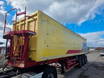 Полуремарке Stas 57m3 топ състояние 