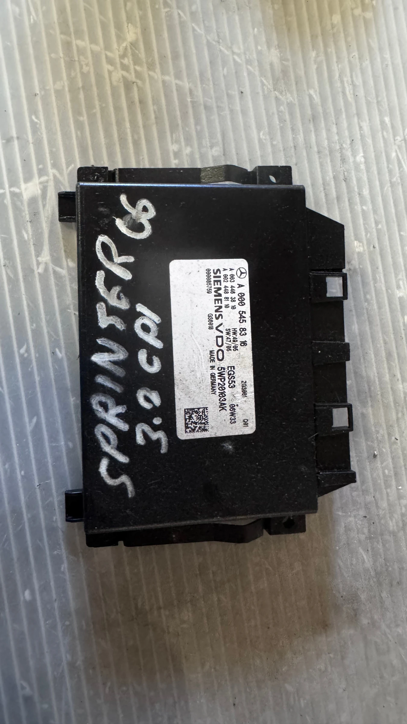       Mercedes Sprinter - A0005458316 / 5WP20103AK | Mobile.bg   1