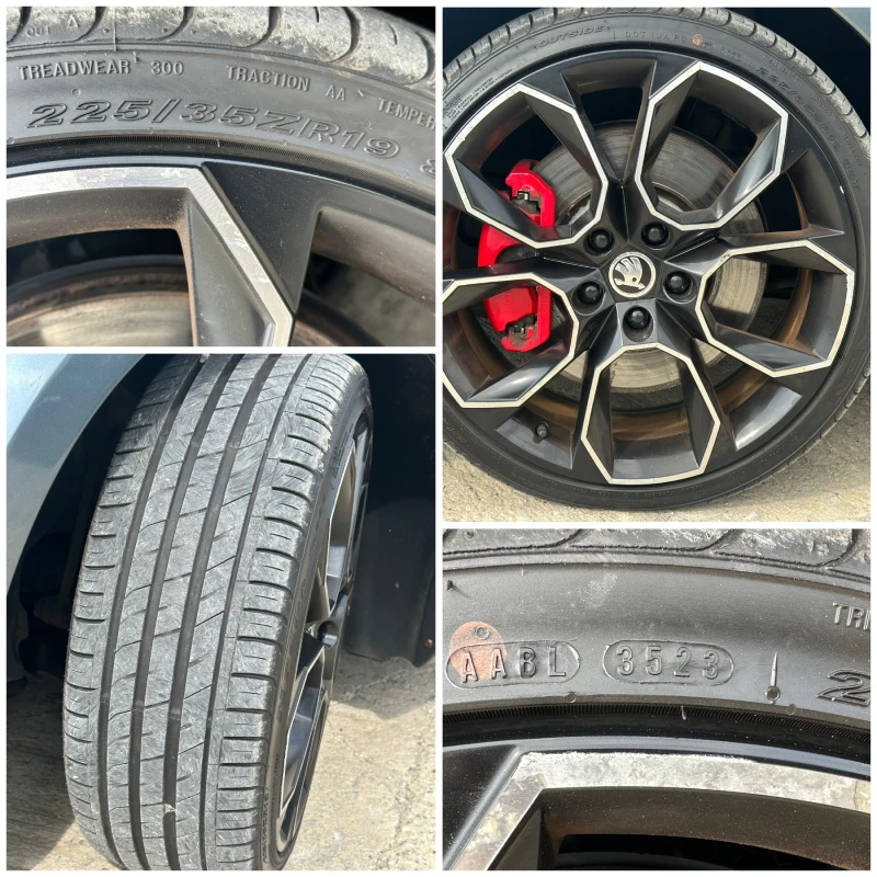 Skoda Octavia VRS 2.0TDi DSG-ACC DiSTRONIC-LANE-ПАНОРАМА-CANTON, снимка 11 - Автомобили и джипове - 52051907