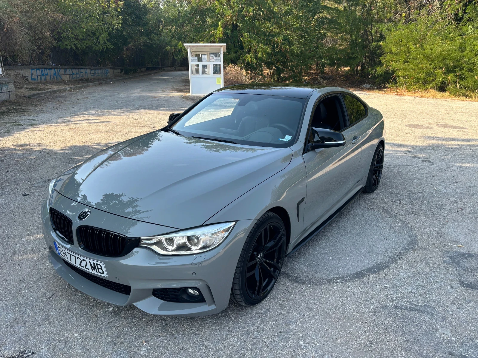 BMW 428 * NARDOGRAY* РЪЧКА* ЗАДНО*  - [1] 