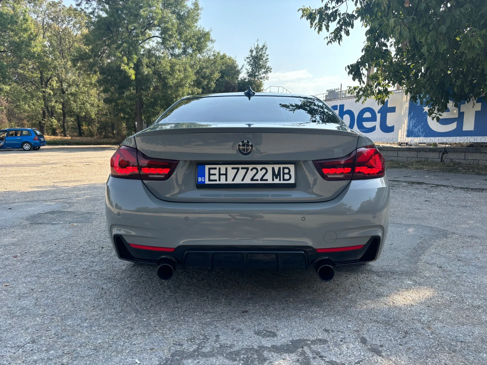 BMW 428 * NARDOGRAY* РЪЧКА* ЗАДНО*  - изображение 5