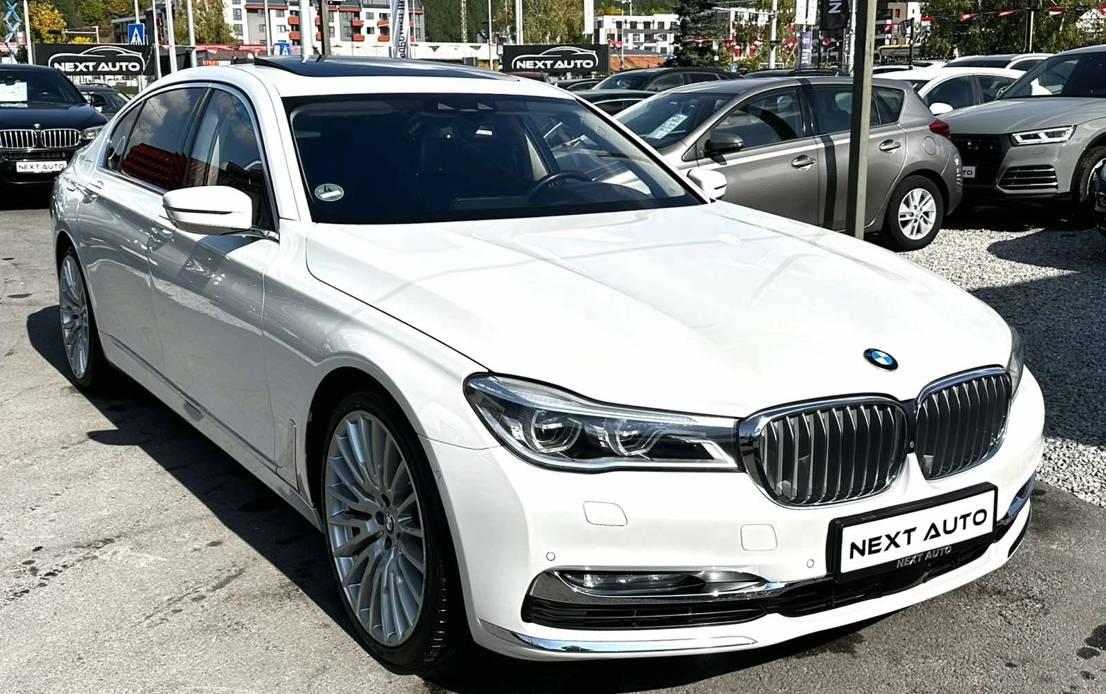 BMW 750 4.4i 449HP FULL XDRIVE DISTRONIC HUD H/K LED МАСАЖ - изображение 3