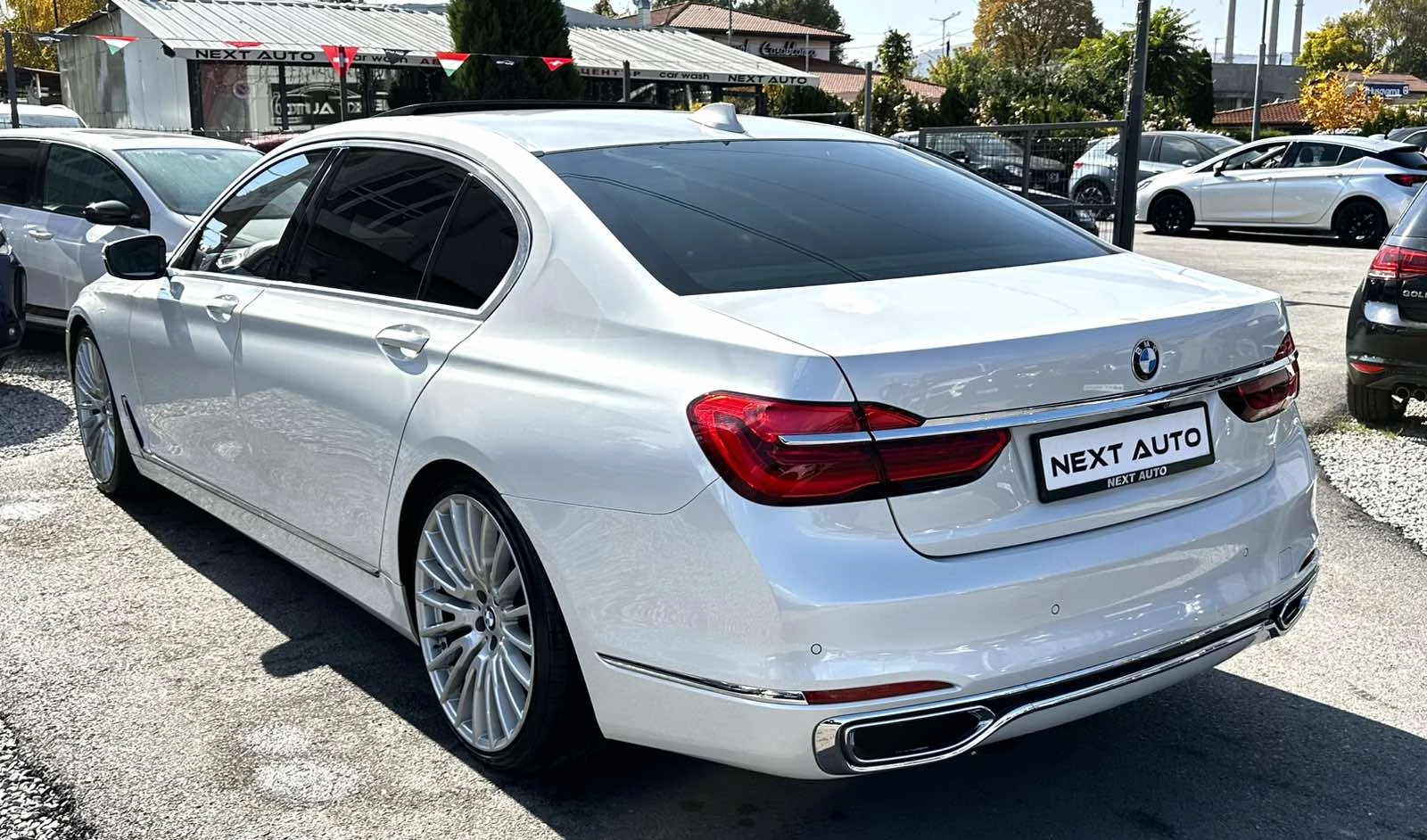 BMW 750 4.4i 449HP FULL XDRIVE DISTRONIC HUD H/K LED МАСАЖ - изображение 7