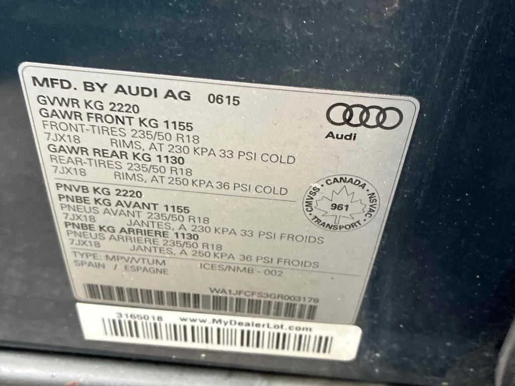 Audi Q3 2016 * Progressiv * CARFAX * OT ���������������� | Mobile.bg � ����������� 9