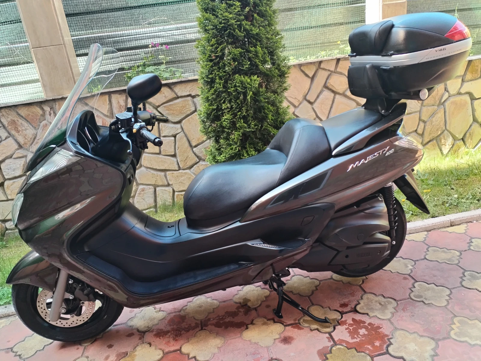 Yamaha Majesty 400i КАТО НОВ!!! , снимка 4 - Мотоциклети и мототехника - 54439545