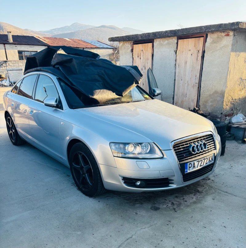 Audi A6 А6 3.2FSI ръчка 6скорости, снимка 1 - Автомобили и джипове - 48558343