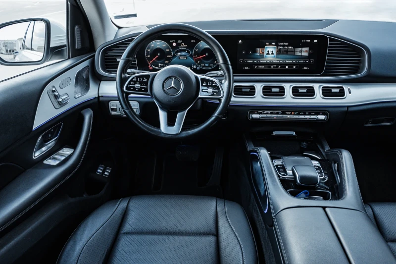 Mercedes-Benz GLE 450 EQ BOOST/AMG LINE/4 MATIC/BURMESTER/360 CAM/PODGR, снимка 9 - Автомобили и джипове - 52627880