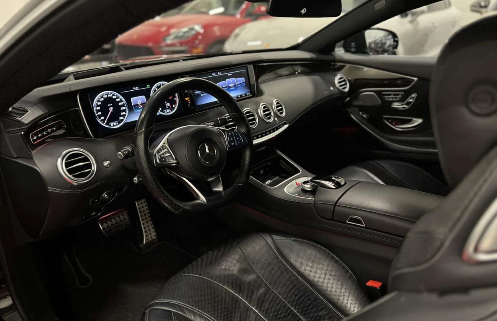 Mercedes-Benz S 500 4M AMG Coupe Burmester/Обдухване/Head-up - изображение 7