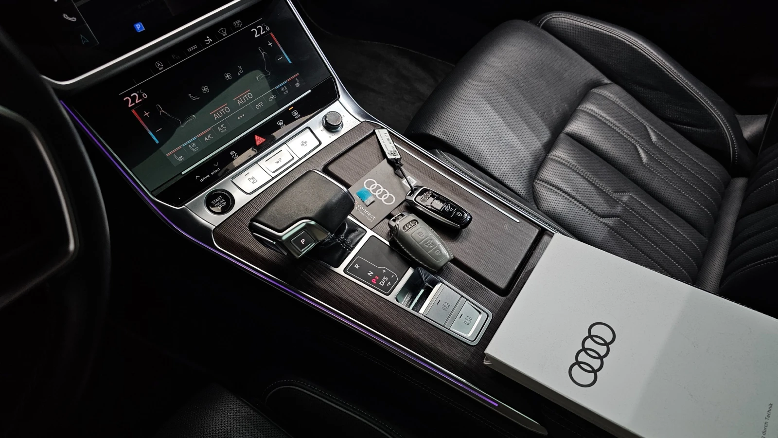 Audi A7 * ДИСТРОНИК * 2 КЛЮЧА * ОБДУХВАНЕ * 360 * МАСАЖИ, снимка 7 - Автомобили и джипове - 55392721