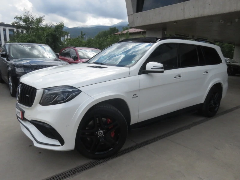 Mercedes-Benz GLS 63 AMG 3xTV, Вакуми, Oбдухване, Mасажи, Nappa, Keyless-Go, снимка 1 - Автомобили и джипове - 43488513