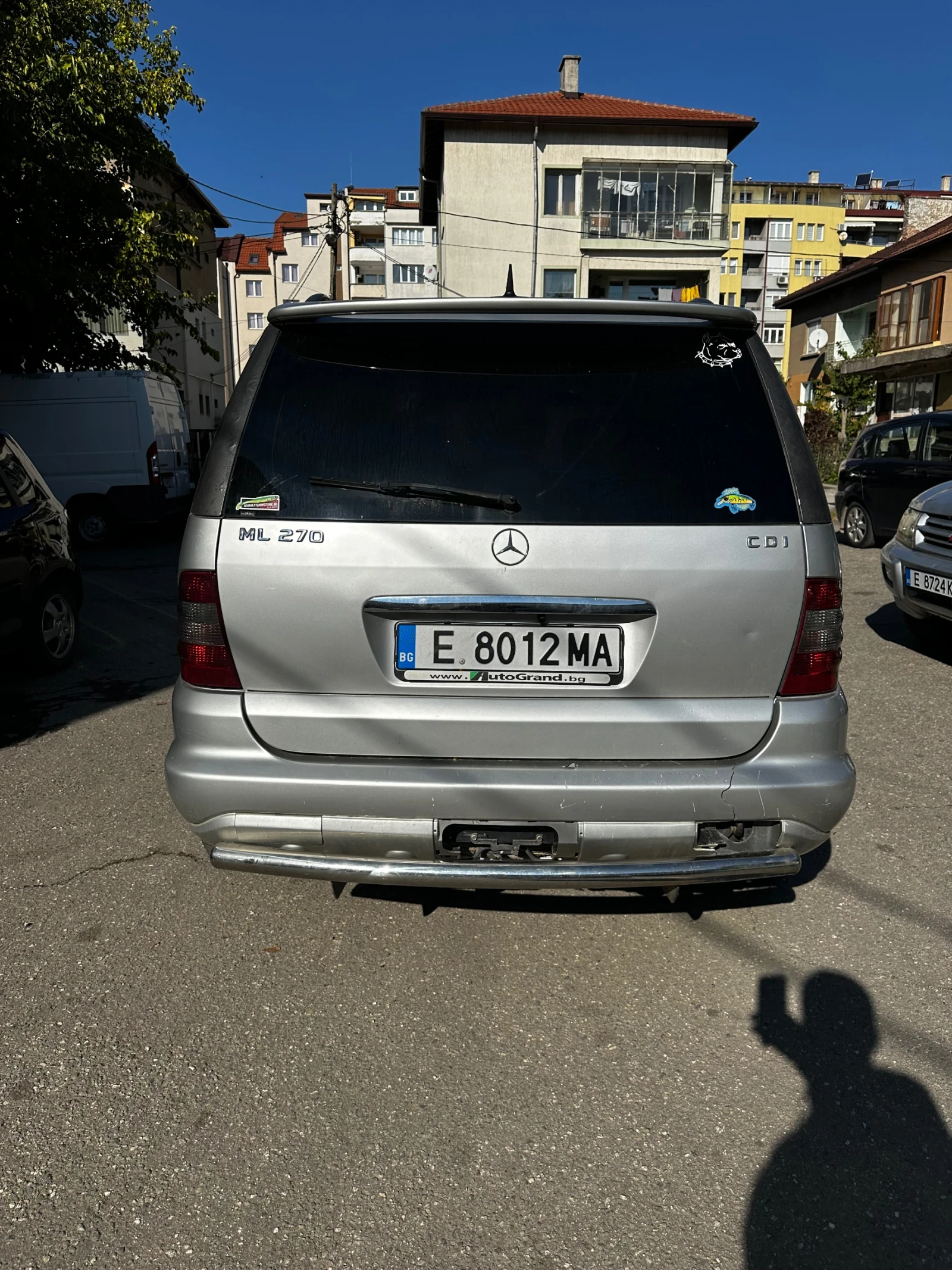 Mercedes-Benz ML 270 2.7CDI AVTOMAT KOJA NAVI 2002g - изображение 5