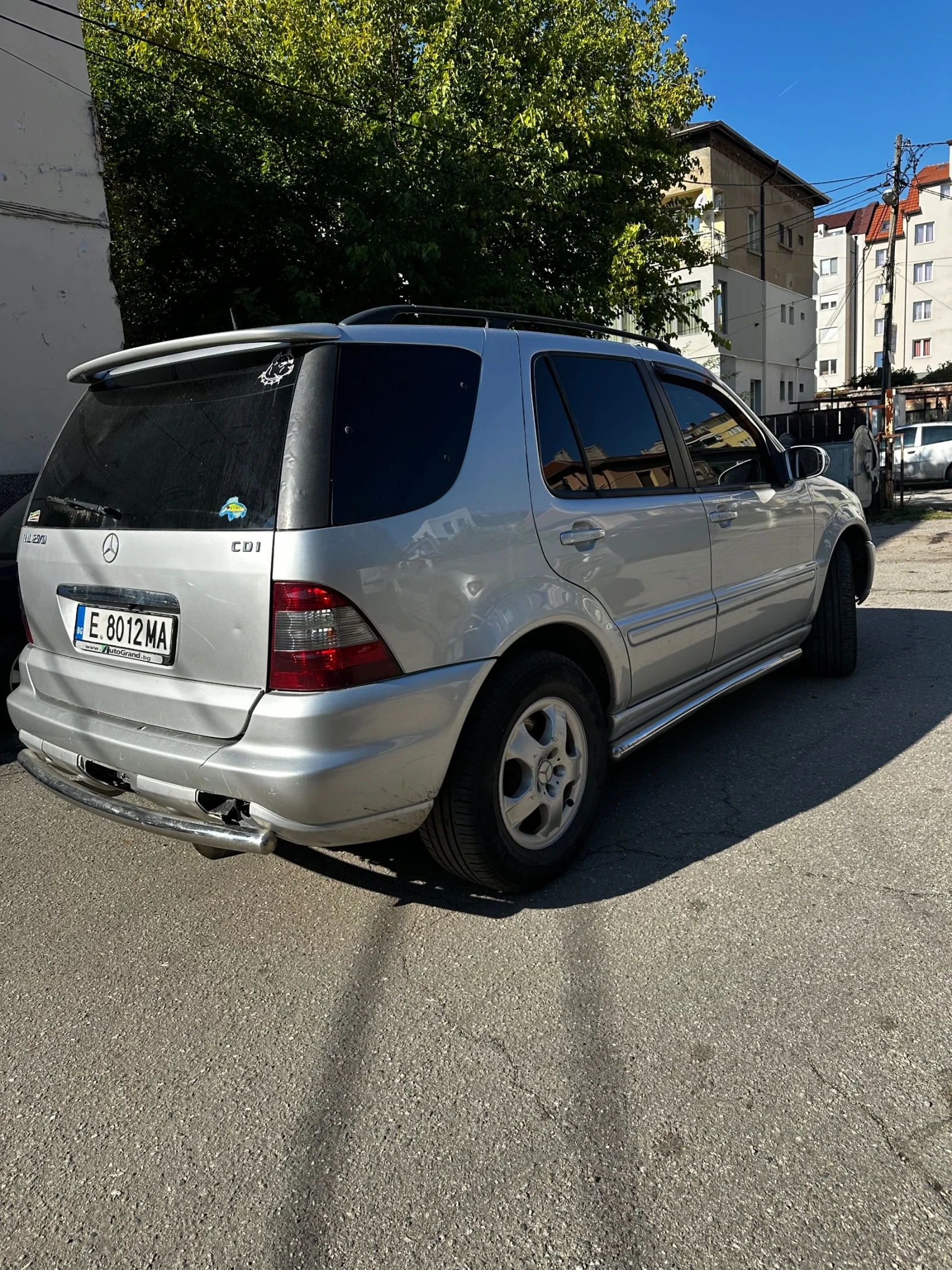 Mercedes-Benz ML 270 2.7CDI AVTOMAT KOJA NAVI 2002g - изображение 4