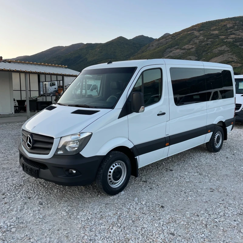 Mercedes-Benz Sprinter ЛИЗИНГ!!! 9 Местен КЛИМА-ПЕЧКА, снимка 1 - Бусове и автобуси - 47895722